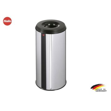 Safe 45 lt XL Krom Çöp Kovası