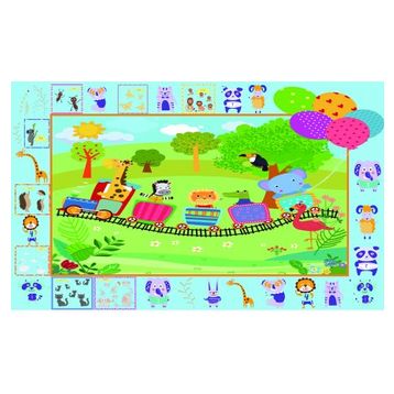 SafeMom 90x145 cm Animals Oyun Matı