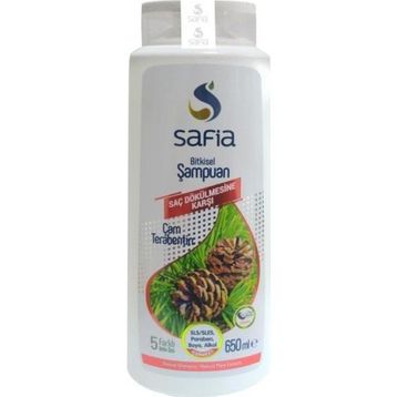 Safia Doğal Çam Terebentin 650 ml Şampuan