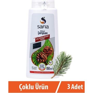 Safia Tüm Saçlar 3x650 ml Şampuan