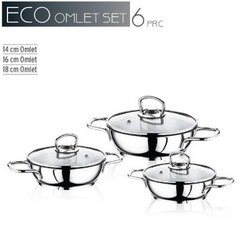 Safinox Eco 6 Parça Tencere Seti