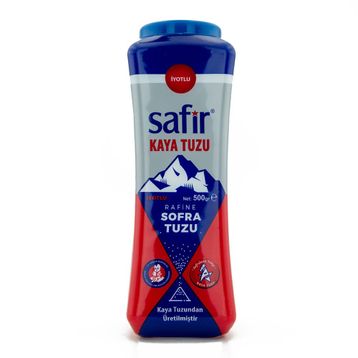 Safir 500 gr İyotlu Kaya Tuzu