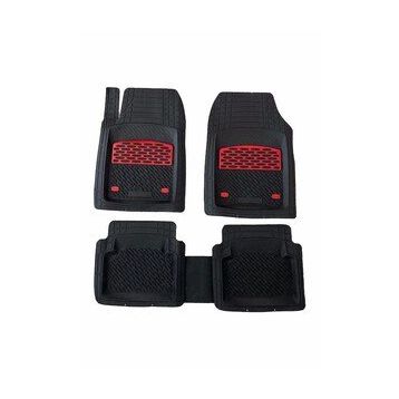 Safir Bmw 1 F20 Havuzlu Universal Krom Kırmızı Paspas