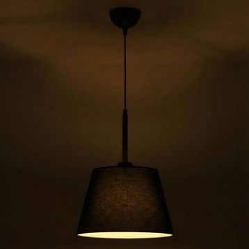 Safir Light Volga Kumaş Siyah Sarkıt