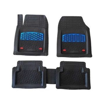 Safir Volkswagen Amarok Uyumlu Universal Derin Havuzlu Krom Mavi Paspas
