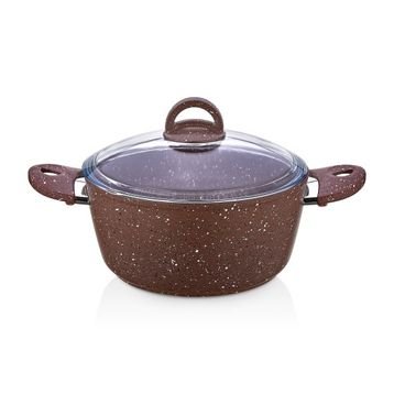 Saflon SF3622GR Granit Line 22 cm Derin Tencere