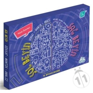 Sağ Beyin Sol Beyin Egzersizleri Set 3 Kitap - Mutahhare Müslime Arslaner