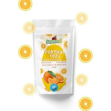 Saga Fresh 25 gr Dondurularak Kurutulmuş Portakal Tozu