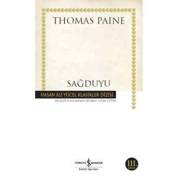 Sağduyu - Thomas Paine