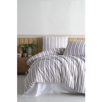 Şaheser Soft Tiss 160x220 cm Kahve Tek Kişilik Nevresim Takımı