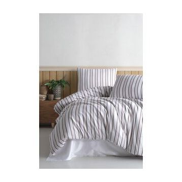 Şaheser Soft Tiss 200x220 cm Kahve Çift Kişilik Nevresim Takımı