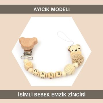 Sahi Aksesuar BEZ060 İsimli Emzik Askısı