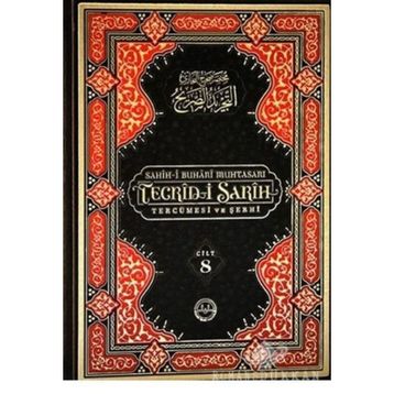 Sahih-i Buhari Muhtasarı Tecrid-i Sarih Seti-Büyük Boy-8 Kitap Takım - Kolektif