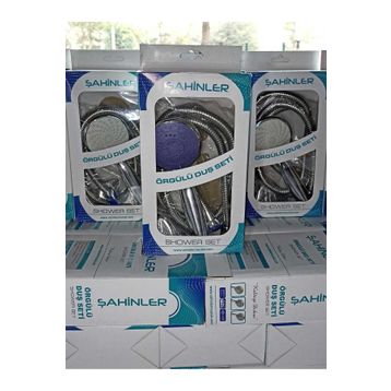Şahinler Fonksiyonlu Kenetli Örgülü Mafsallı Lüx Banyo Duş Seti