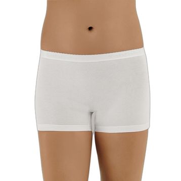 Şahinler MB3022 Beyaz Likralı Şort ;Erkek Erkek Boxer