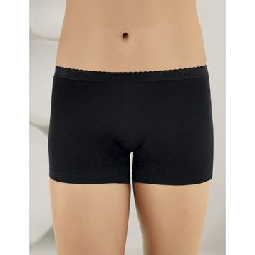 Şahinler MB3022-SH Siyah Kadın Likralı Boxer Şort