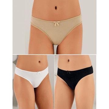 Şahinler MB3089 6'lı Paket Kadın Tanga
