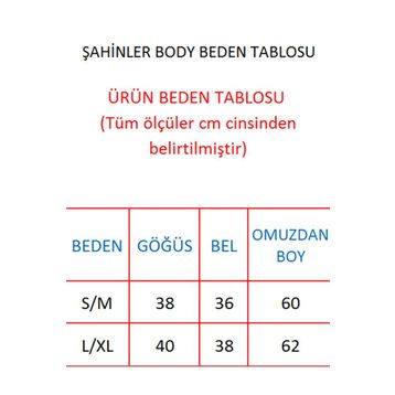 Şahinler MB864-BY48 Beyaz İp Askılı Body