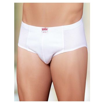 Şahinler ME009 Beyaz Penye Erkek Külot Slip