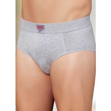 Şahinler ME063-GR Erkek Gri Likralı Slip Süprem Külot