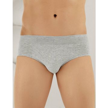 Şahinler ME063 Gri Erkek Likralı Süprem Slip Külot