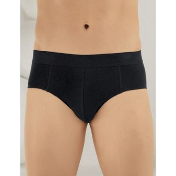 Şahinler ME063-SH Erkek Siyah Likralı Slip Süprem Külot