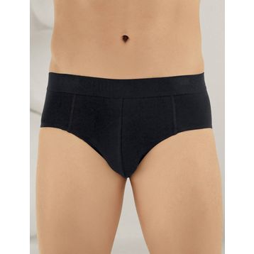 Şahinler ME063 Siyah Erkek Likralı Süprem Slip Külot