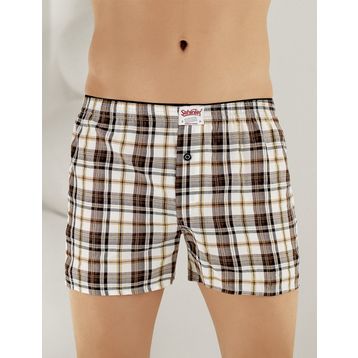 Şahinler ME090 Ekose Boxer Desenli