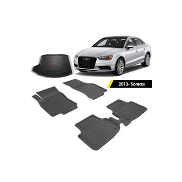 Sahler Audi A3 2013-2018 Siyah 4.5D Paspas