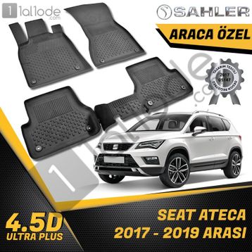 Sahler Seat Ateca 2017 4.5D Havuzlu Paspas