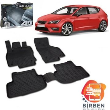 Sahler Seat Leon 2013 4.5D Havuzlu Paspas