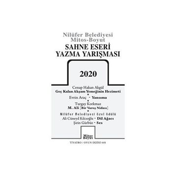 Sahne Eseri Yazma Yarışması 2020 - Ali Cüneyd Kılcıoğlu