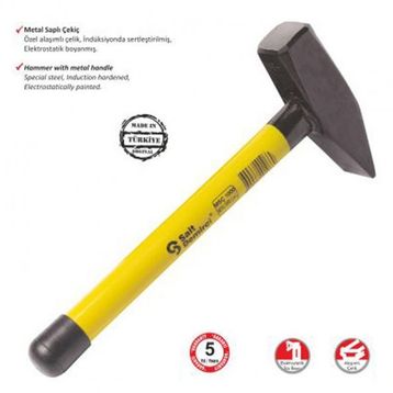 Sait Demirci 2000 gr Metal Saplı Çekiç