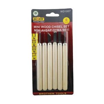 Sakata WD 1007 6 Parça Ahşap Oyma Seti