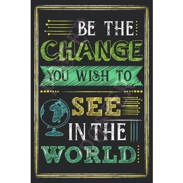 Sakin Dükkan Be The Change Poster