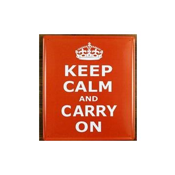 Sakin Dükkan Keep Calm Poster