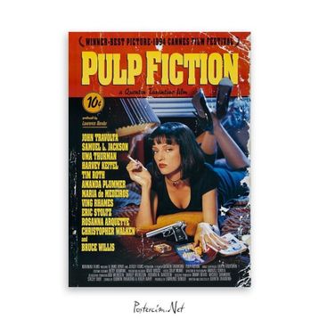 Sakin Dükkan Pulp Fiction Poster