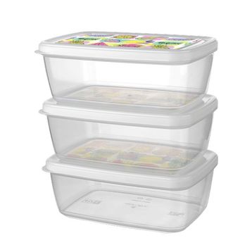 Saklama Kabı 3 lü Set 1200 ml