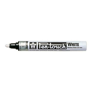 Sakura 2 mm Medium Beyaz Pen Touch Marker Kalem