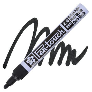 Sakura 2 mm Medium Siyah Pen Touch Marker Kalem