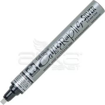 Sakura Medium Silver 5.0 mm Pen Touch Calligrapher Kaligrafi Kalemi