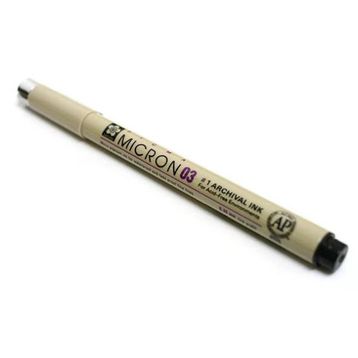 Sakura Pigma Micron 0.3 mm Siyah Çizim Kalemi