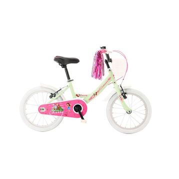 Salcano Cherry 16 Mint Yeşil Pembe Beyaz Kız Çocuk Bisikleti