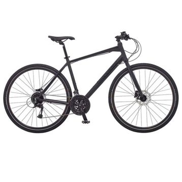 Salcano City Wind 27S 28 Jant Hd 20 Kadro HD Mat Siyah Şehir Bisikleti