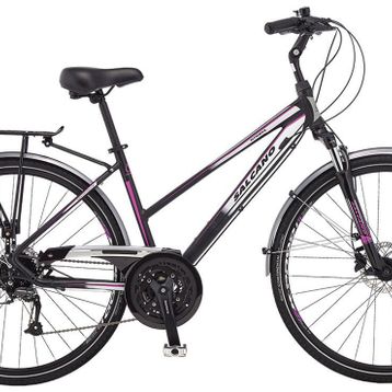 Salcano İstanbul 24 Lady Hd Siyah-Pembe-Mor Bayan Bisiklet