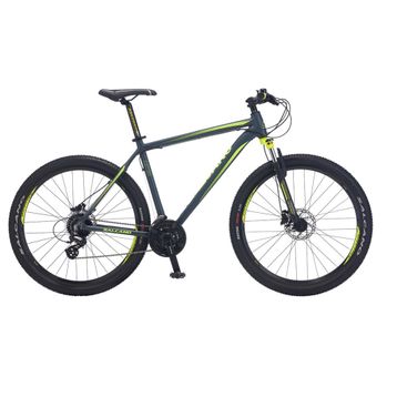 Salcano NG Team 100 29 Jant 1x8 HD 2025 Model 21 inç Siyah Yeşil Dağ Bisikleti