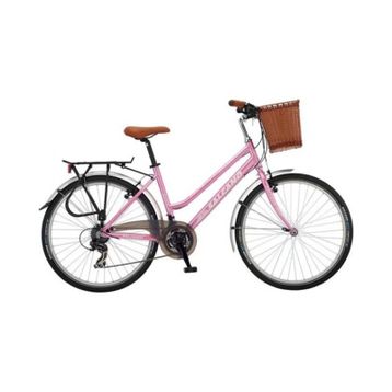 Salcano Sarajevo Unisex VR 26 Jant 17'' Pembe Beyaz Şehir Bisikleti