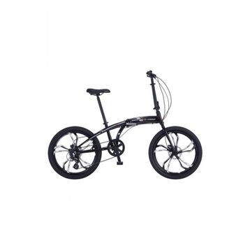 Salcano SLCN400 HD 24 Jant 8 Vites Koyu Petrol Katlanabilir Bisiklet