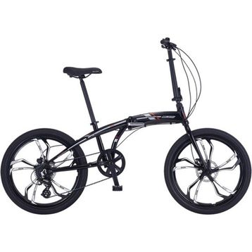 Salcano SLCN400 HD 24 Jant 8 Vites Koyu Petrol Katlanabilir Bisiklet
