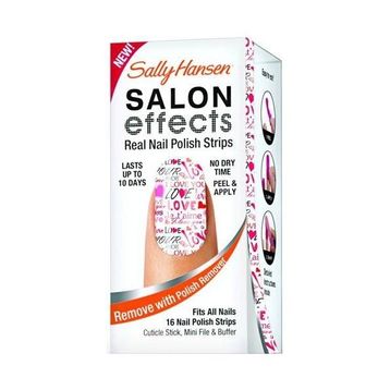 Sally Hansen 02 Salon Effects Desenli Tırnak Bantları
